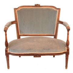 Antique FRENCH LOVER SETTEE