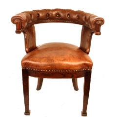EARLY 19 TH c. ENGLISH DESK CHAIR