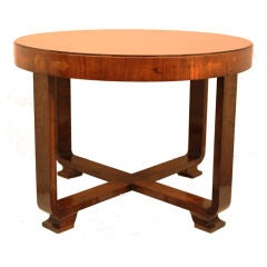 ART DECO ROUND TABLE