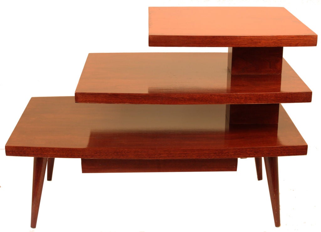 American GORGEOUS 3 TIER COFFEE/SIDE TABLE