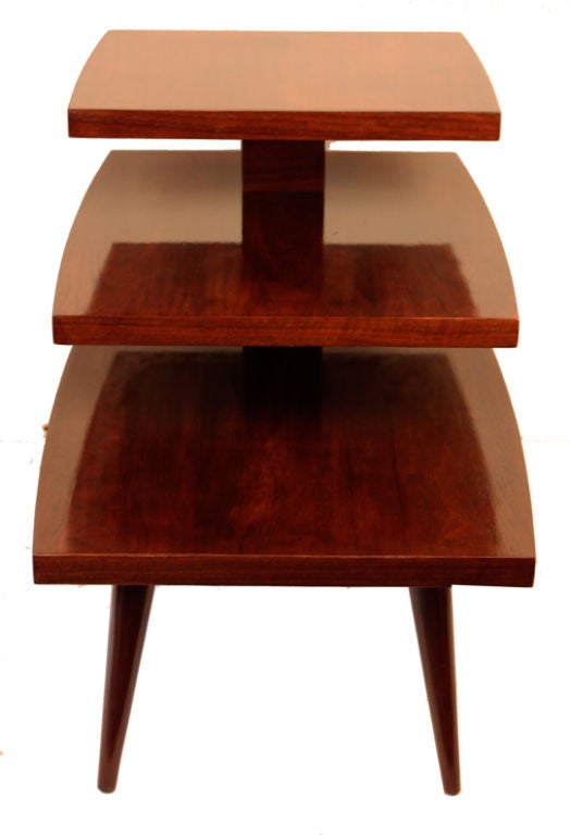 GORGEOUS 3 TIER COFFEE/SIDE TABLE In Excellent Condition In Los Angeles, CA