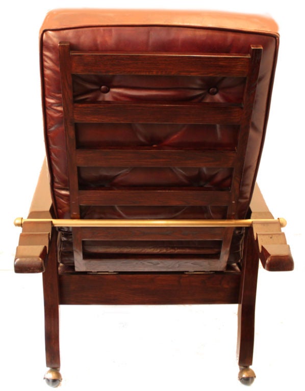 recliner with casters
