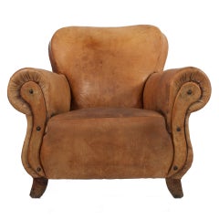 Leather Club Chair