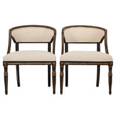 Pair of Gustavian Balj Chairs