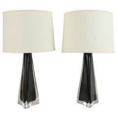Pair of Carl Fagerlund Table Lamps