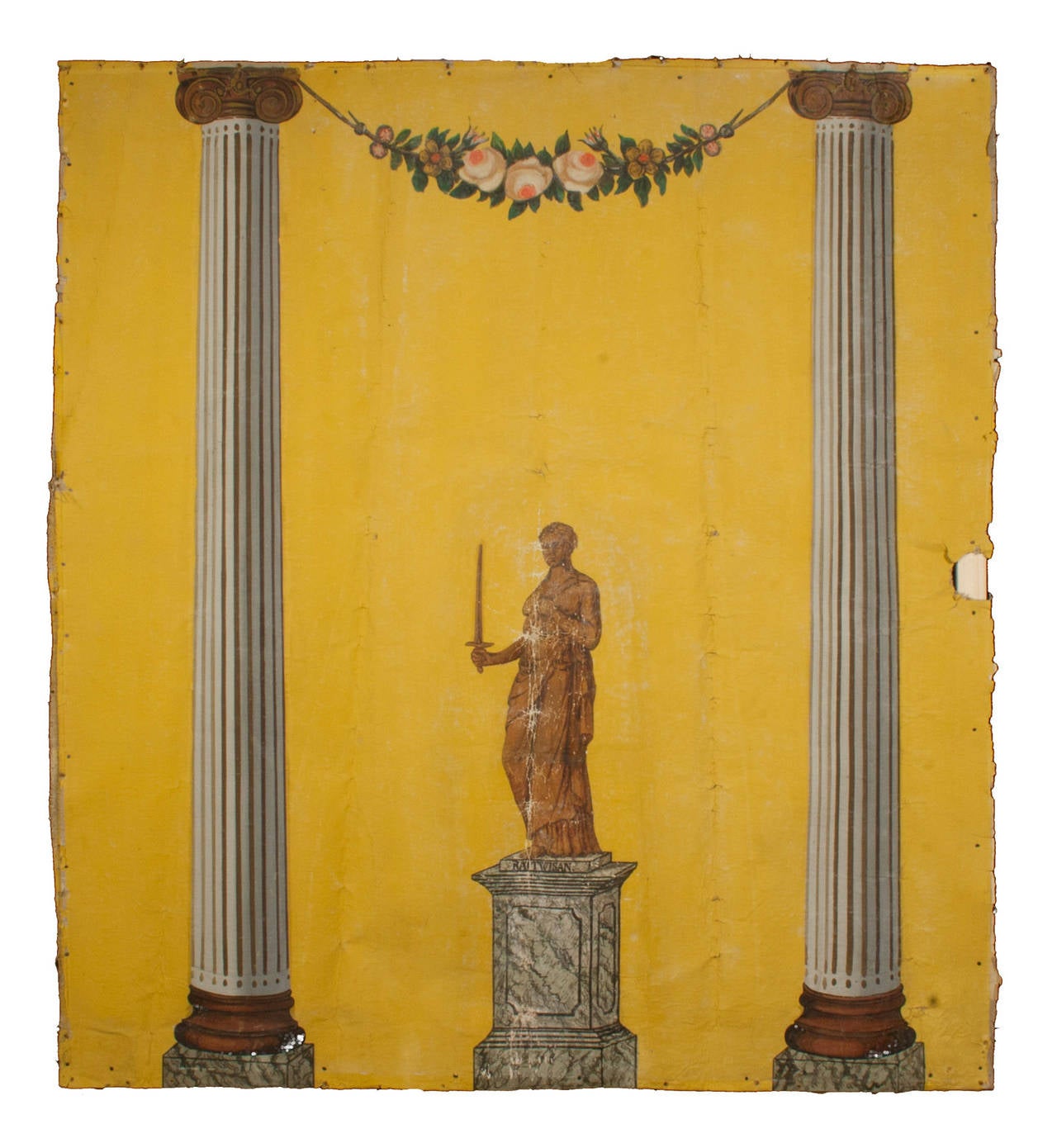 Early 19th Century Set of Seven Gustavian Wall Panels For Sale