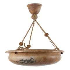 Alabaster Light Fixture
