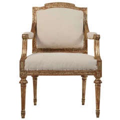 Gustavian Armchair by Melchoir Lundberg