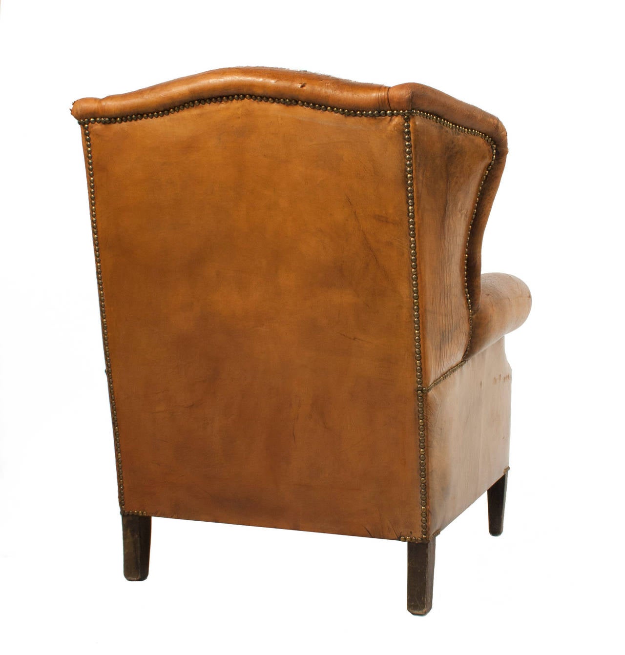 leather chair wingback