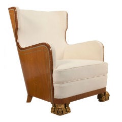 Swedish Grace Lounge Chair by Carl Bergsten