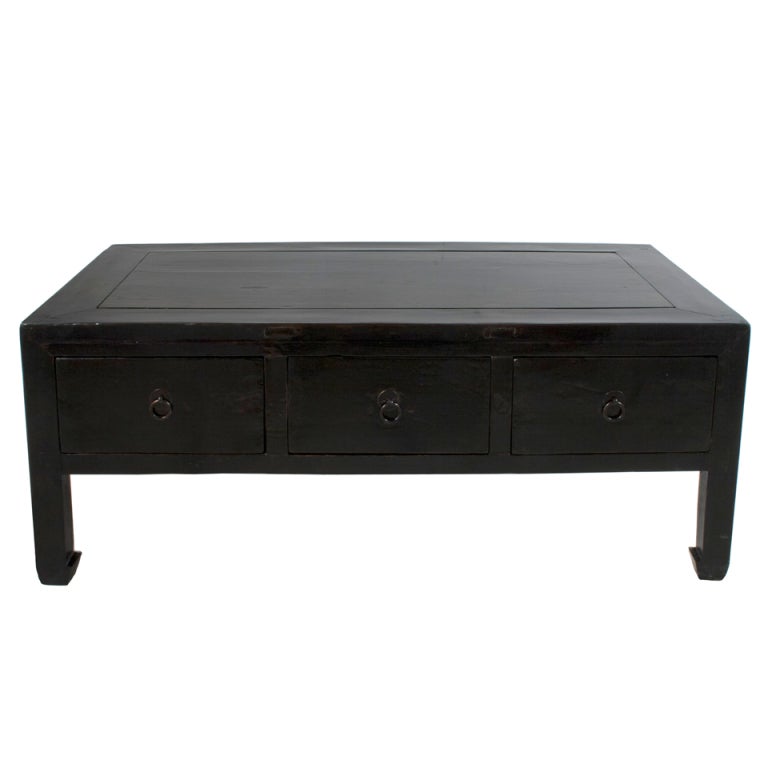 Black Coffee Table For Sale