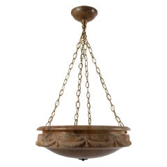 Alabaster Light Fixture