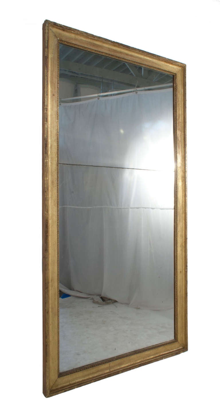 Gilded Gustavian Mirror.