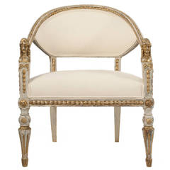 Gustavian Balj Chair, Ephraim Stahl Art