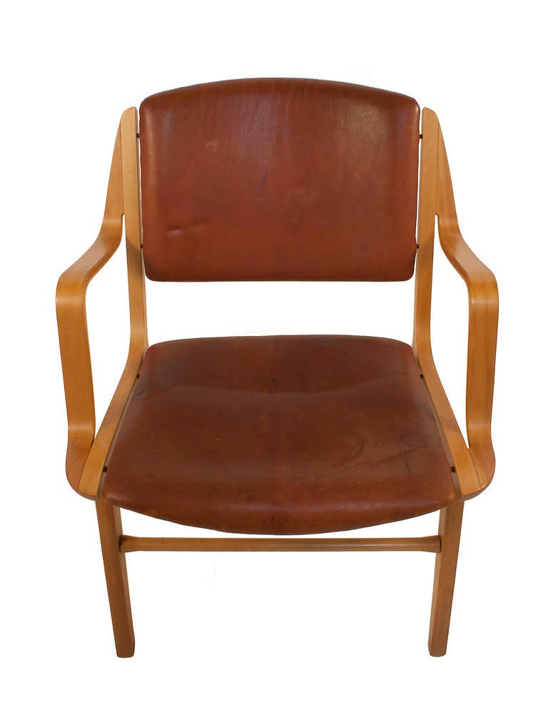 Danish Ax Chair by Peter Hvidt and Orla Molgaard Nielsen For Sale