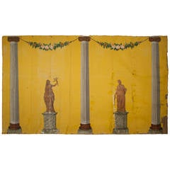 Set of Seven Gustavian Wall Panels