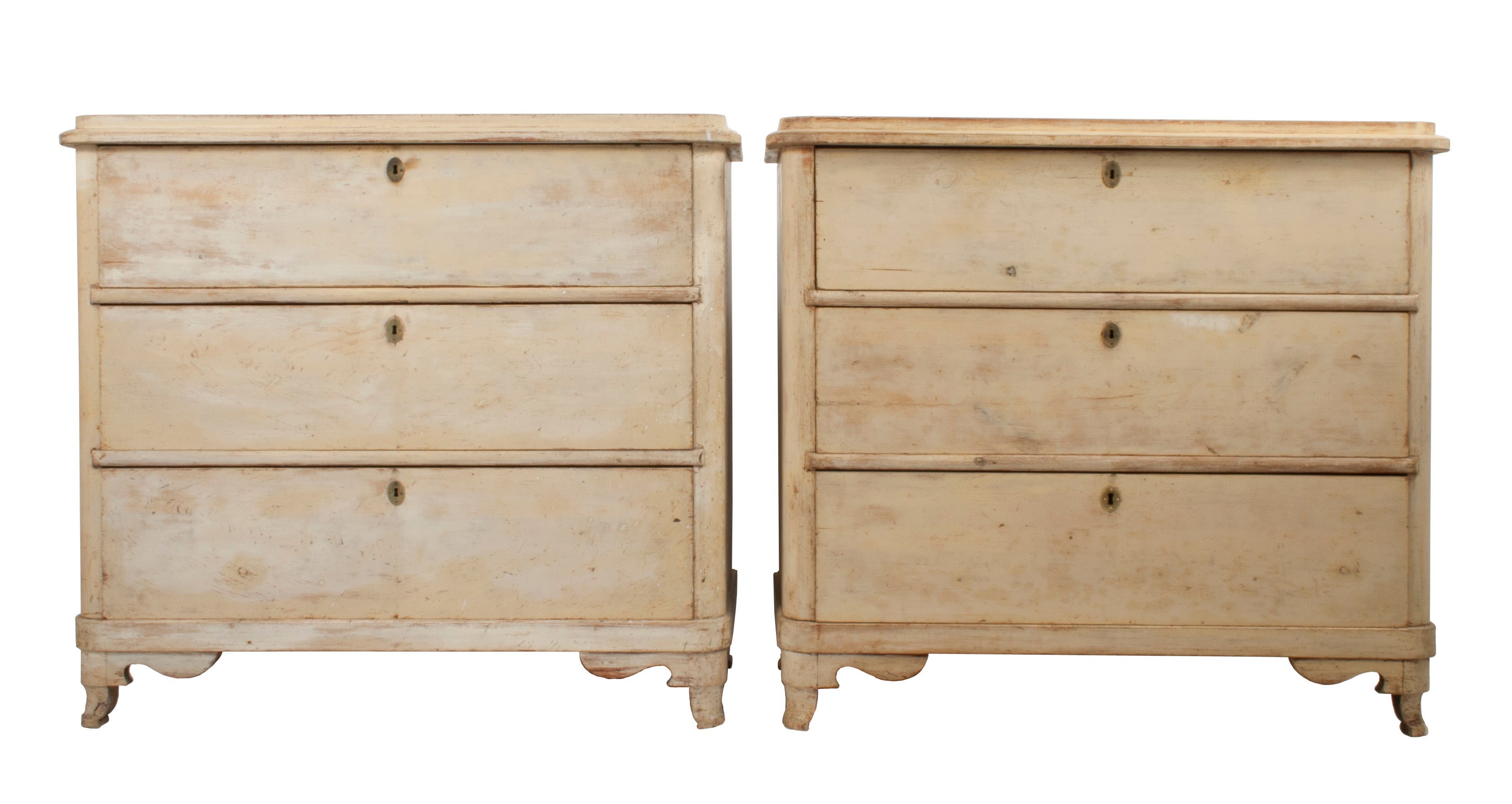 Pair of Gustavian Chest of Drawers