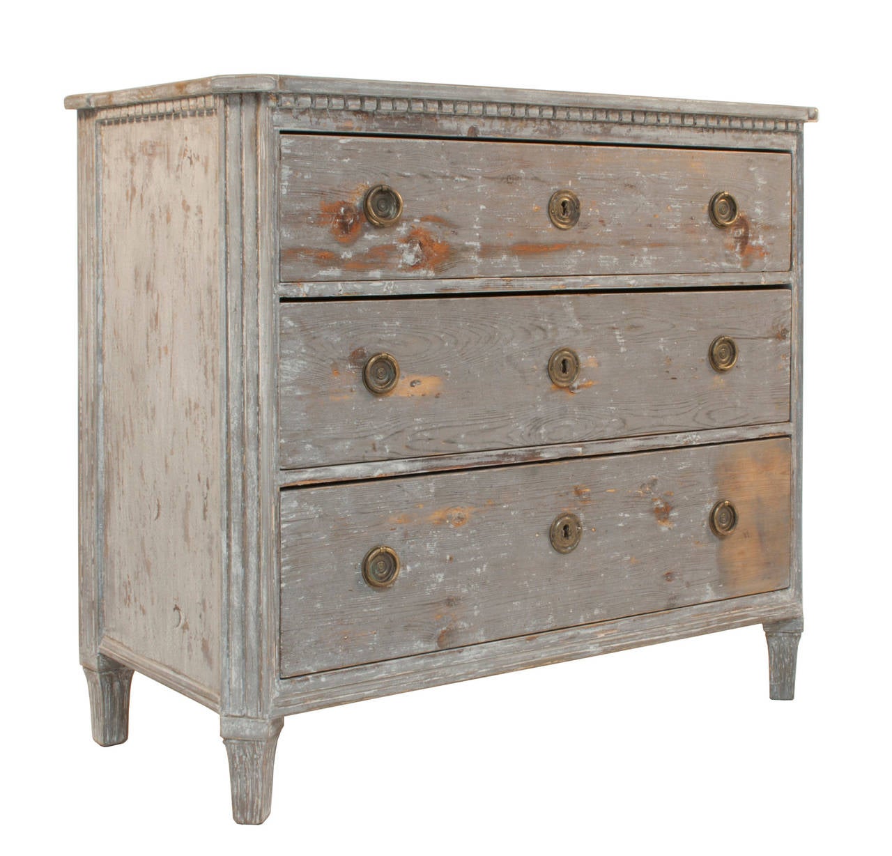 Swedish Gustavian Chest of Drawers For Sale