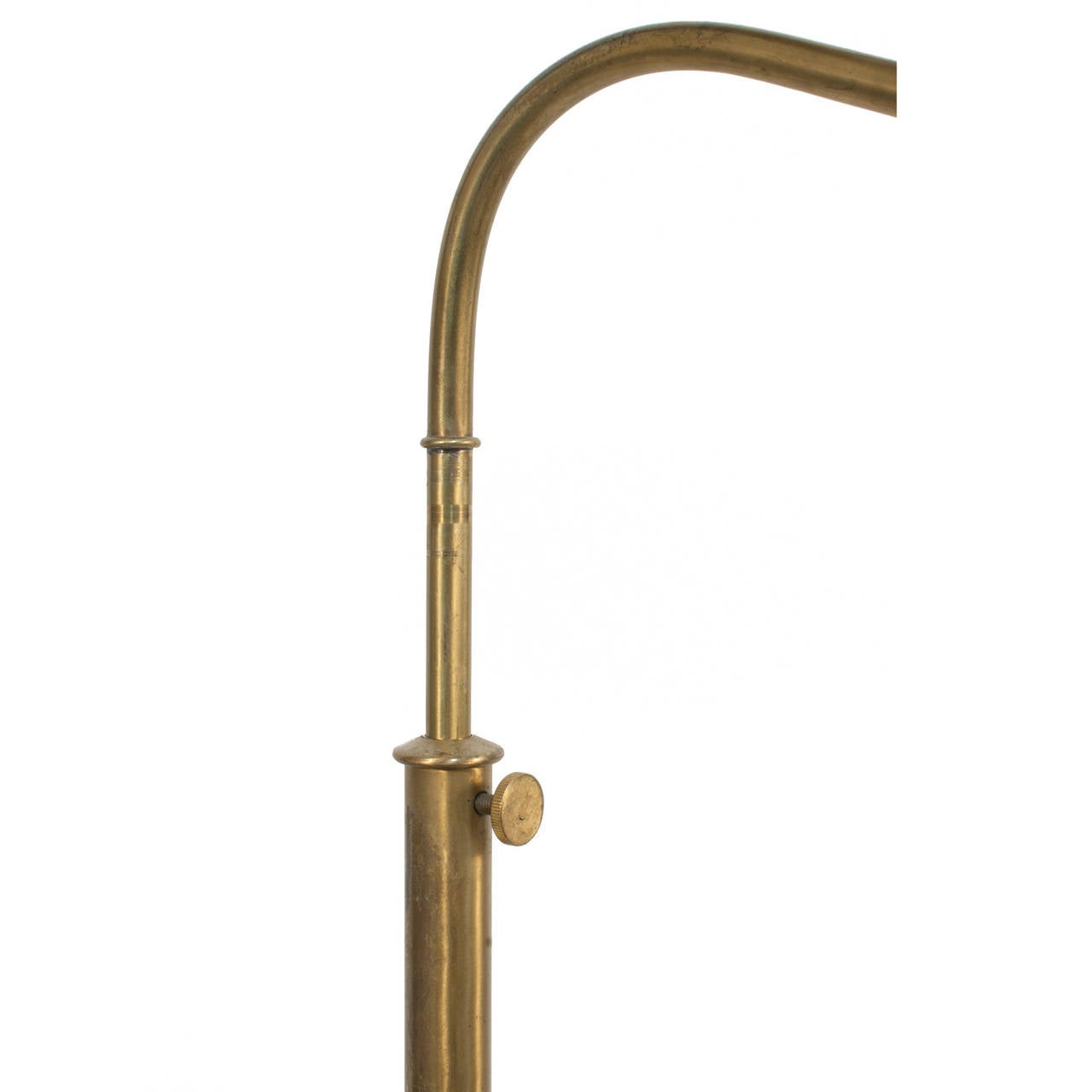 Pair of adjustable brass Floor Lamps by Josef Frank.