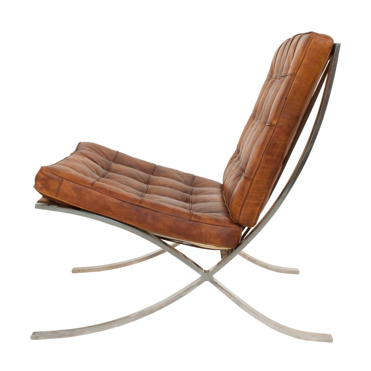 Barcelona Chair by Ludwig Mies Van Der Rohe In Good Condition In Los Angeles, CA
