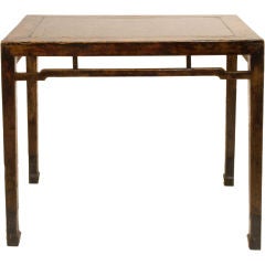 Antique Shanxi Stone Top Table