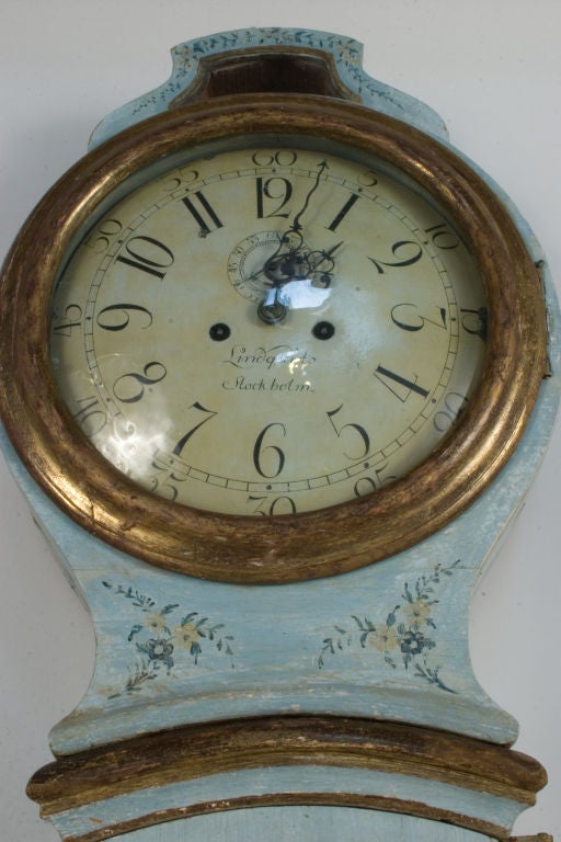 Gustavian Clock by Royal Clock maker Johan Lindquist 1