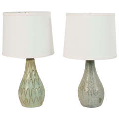 Pair of Similar Ceramic Table Lamps