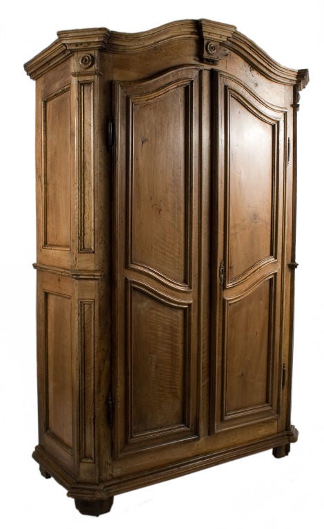 Two door French Baroque Cabinet in Walnut.