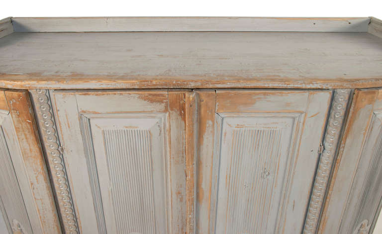 Swedish Four Door Gustavian Sideboard For Sale