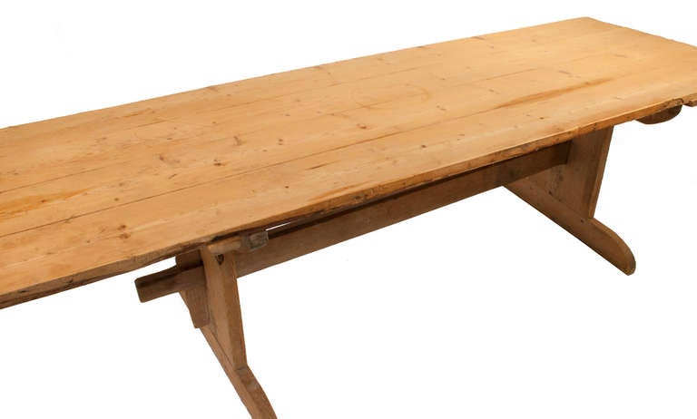 Swedish Almoge Trestle Table