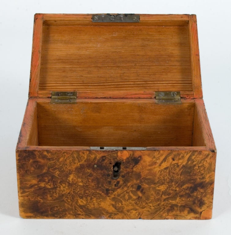 Bidermeier Box in Erlenwurzel.