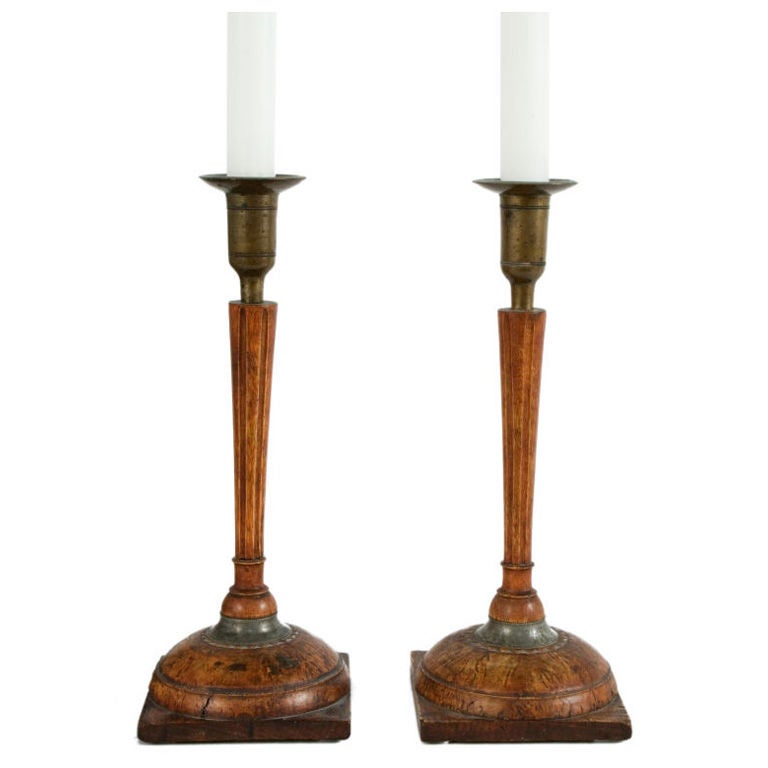 Pair of Gustavian Candleholders