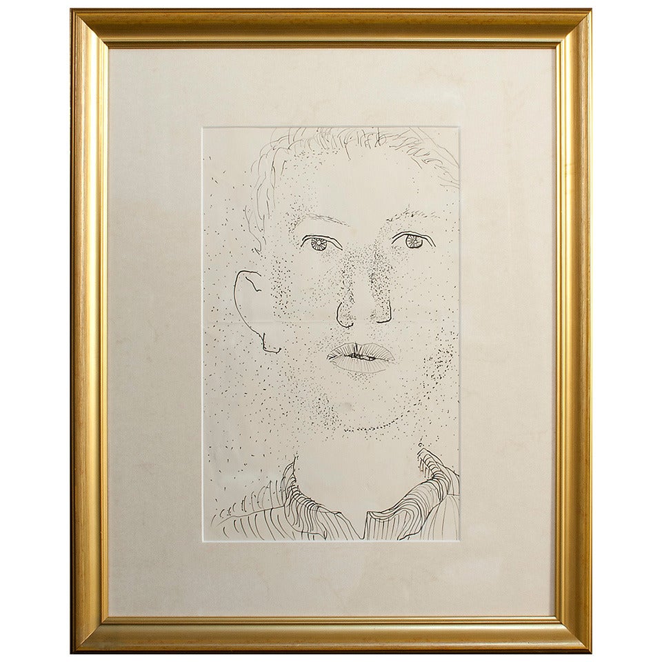 Self Portrait by Ragnar Sandberg For Sale