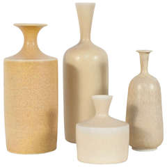 Set of Four Small Vases by Sven Wejsfeldt