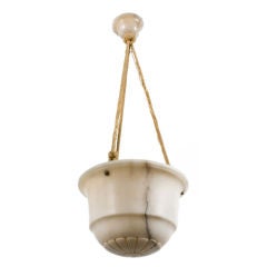 Alabaster Light Fixture