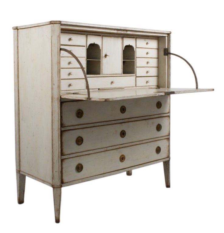19th Century Gustavian Secretary