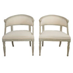 Antique Pair of Gustavian Armchairs