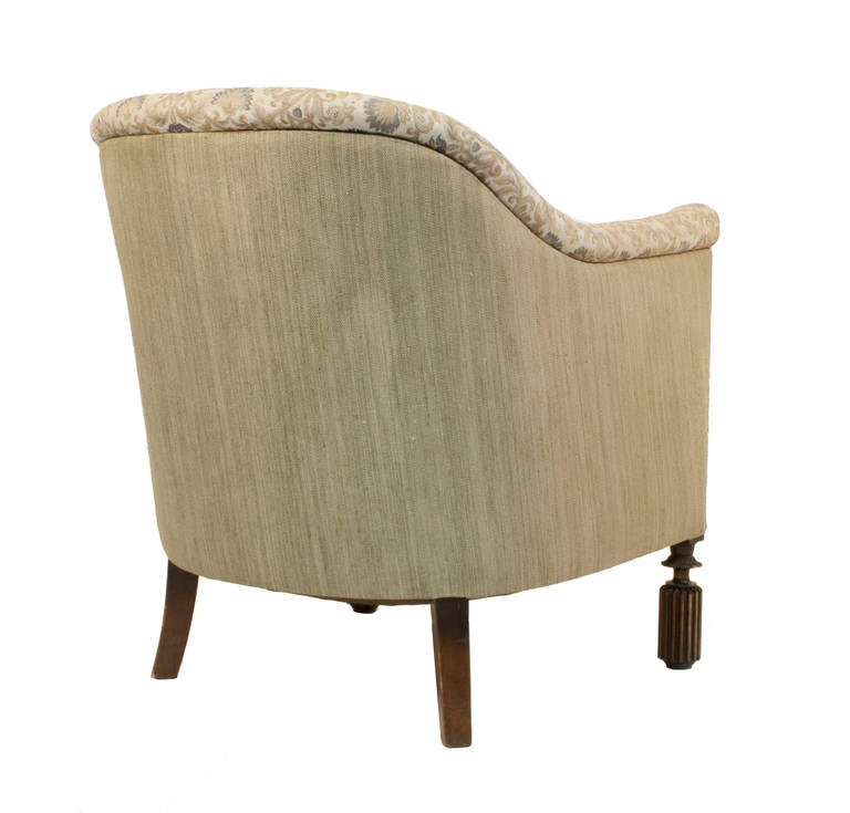 Swedish Lounge Chair by Axel Einar Hjorth For Sale