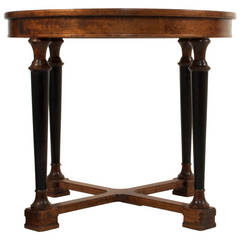 Round Swedish Grace Side Table