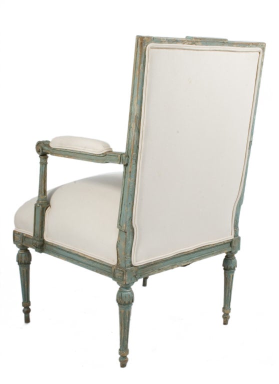Swedish Gustavian Lounge Chair