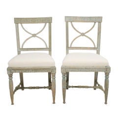 Pair of Gustavian Bellman Chairs