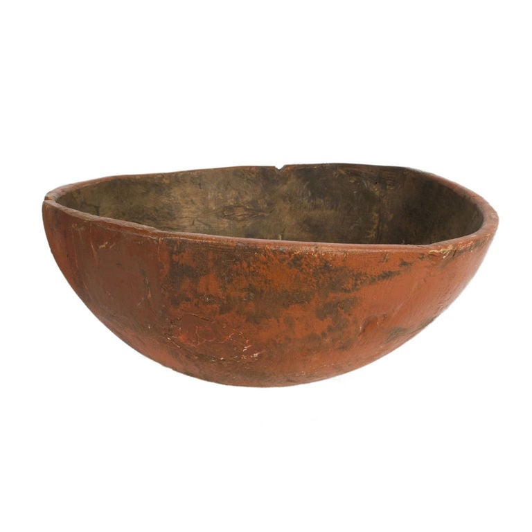 Wooden Bowl at 1stdibs
