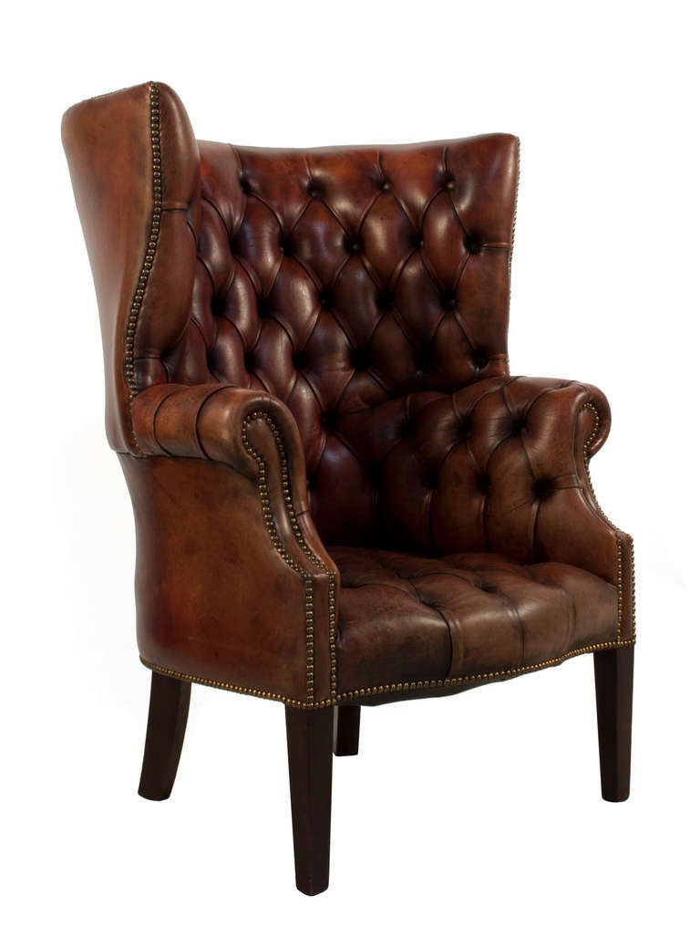 Leather Wingback