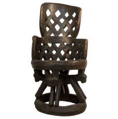 King's Chair from the Ivory Coast