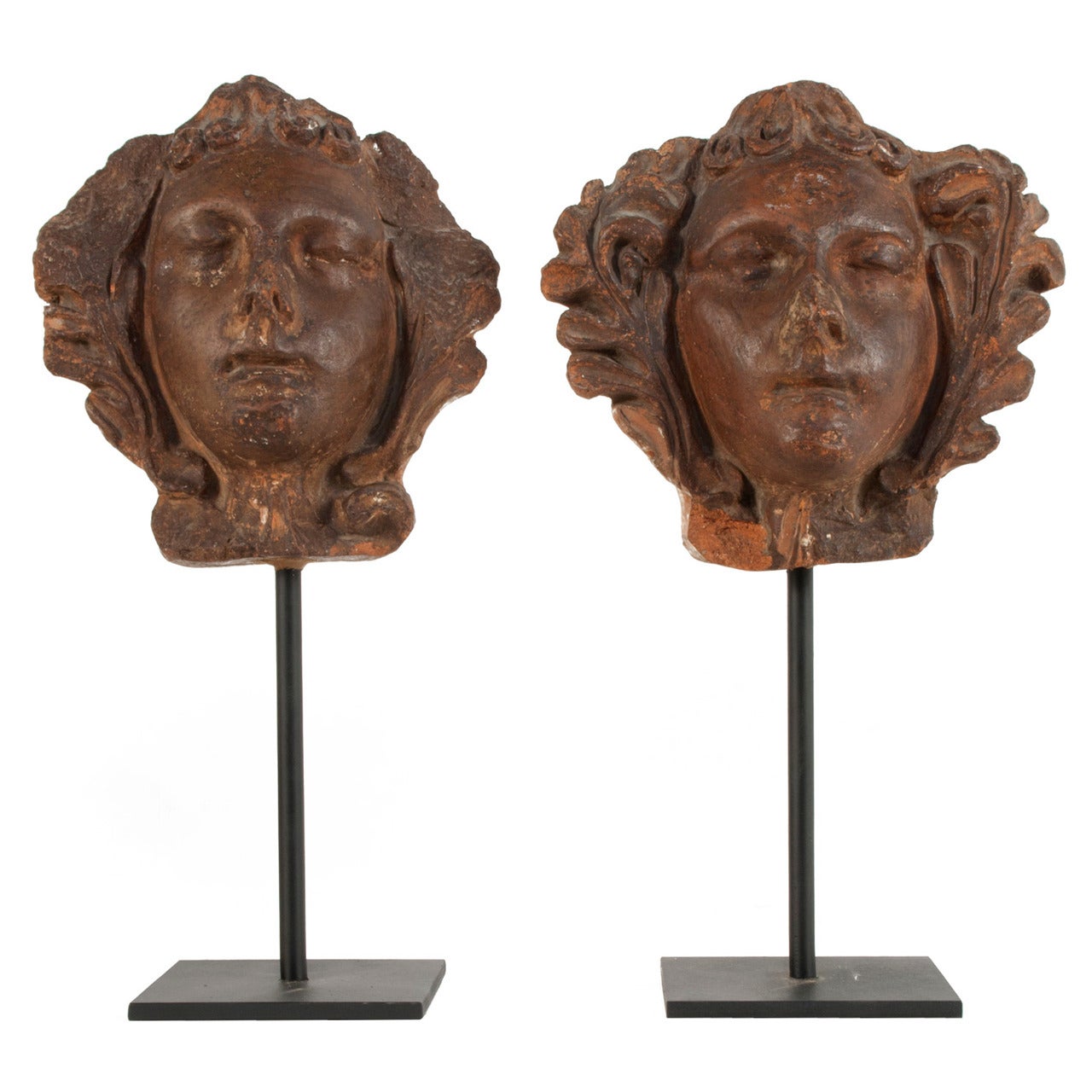 Pair of Baroque Busts