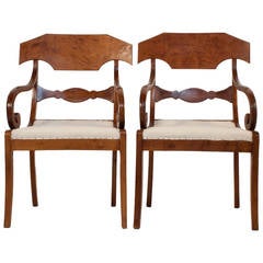 Pair of Biedermeier Armchairs