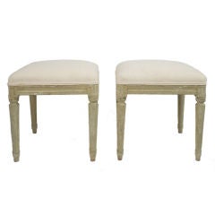 Pair of Gustavian Stools