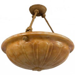 Alabaster Light Fixture