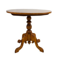 Biedermeier Pedestal Table