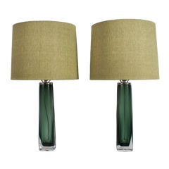 Pair of Carl Fagerlund Table Lamps